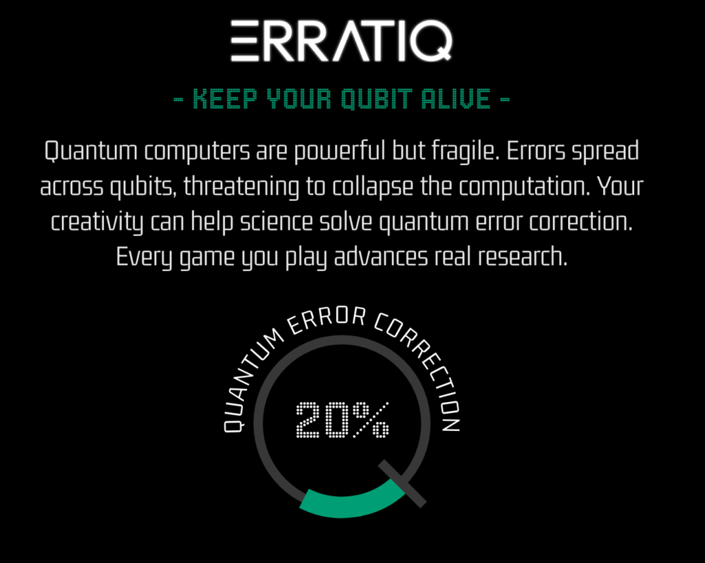 Game startscreen